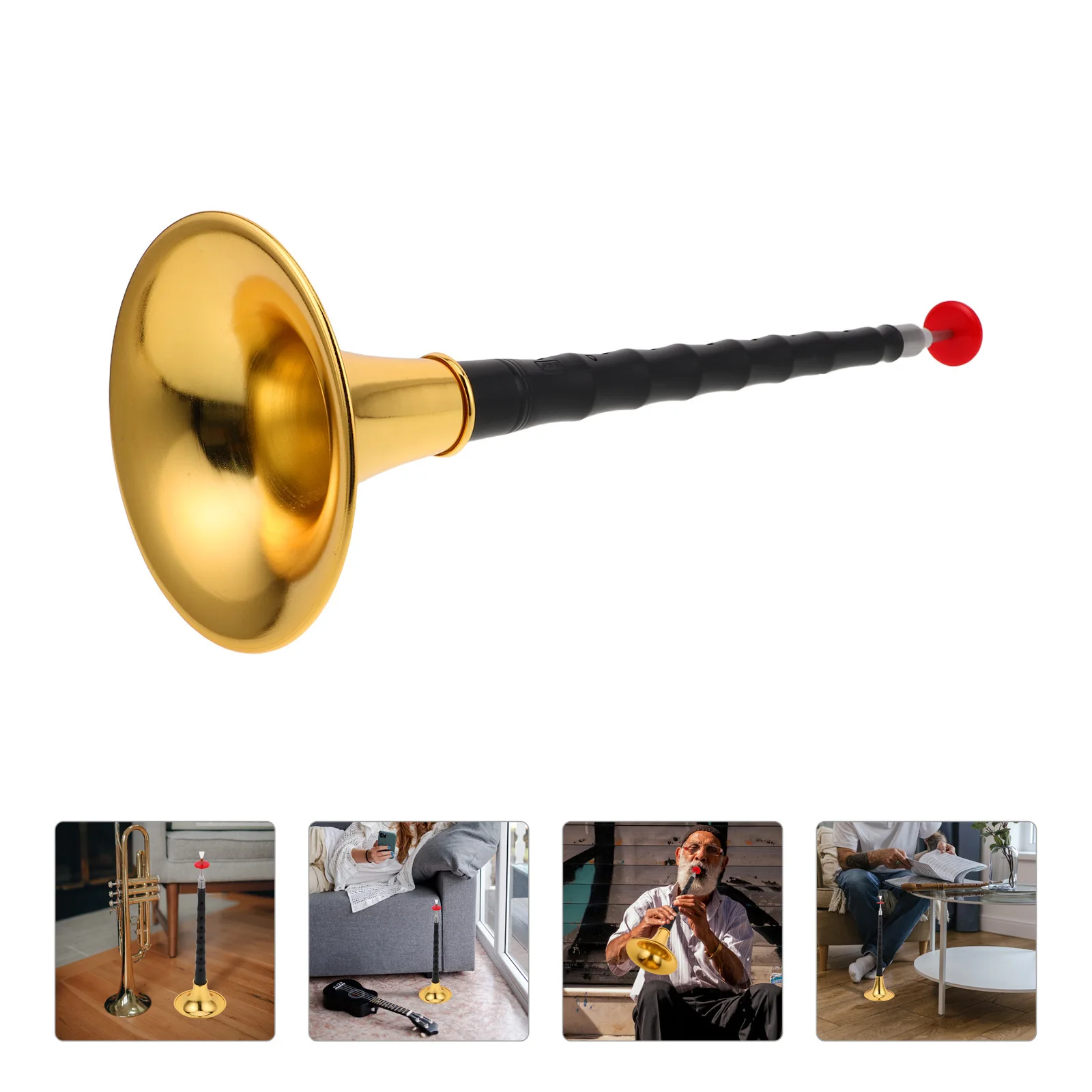 

1Set Professional Suona Horn Traditional Style Chinese Musical Instrument Lightweight Portable for Beginners Students Practice