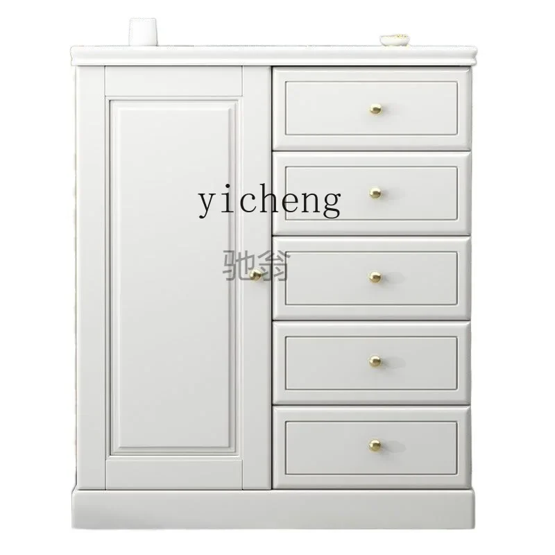 

Solid Wood Chest of Drawers Multi-Functional Simple Modern Chinese Large Capacity Locker