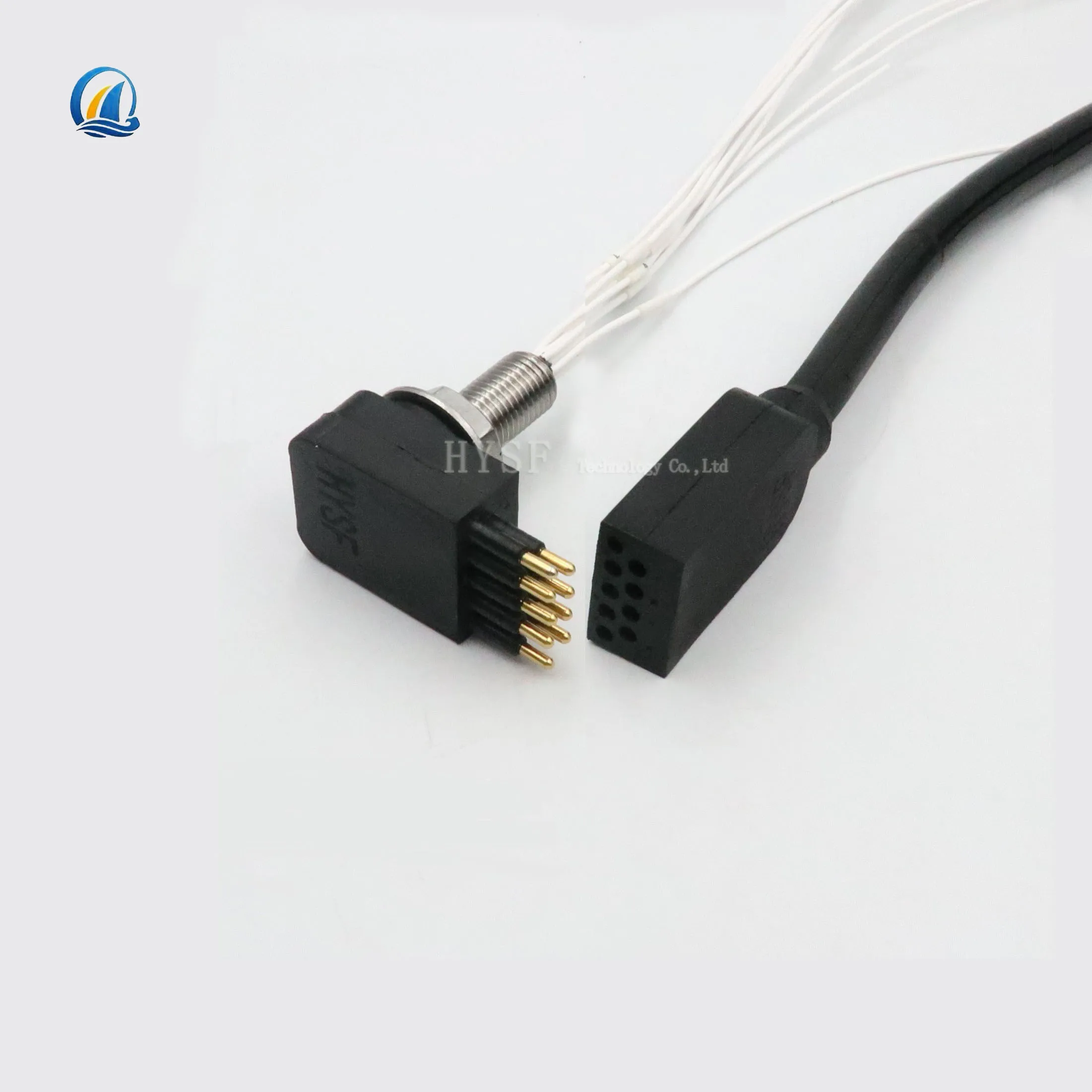 Pluggable Wet Flat Remotely Operated Underwater Vehicle Connector Seacon Underwater Connector Ip69 9pin Subconn
