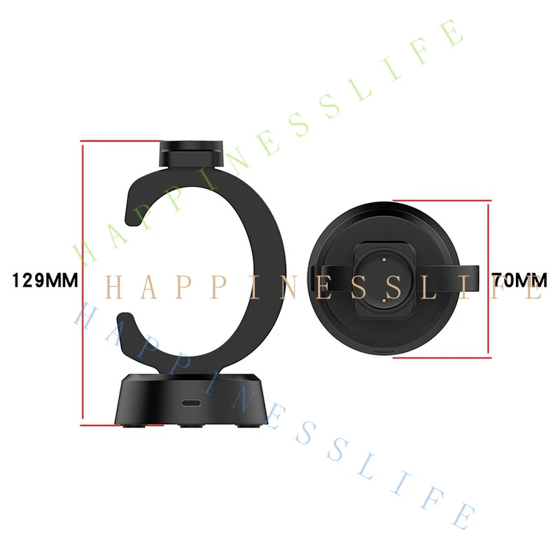 Y... Watch Charger Charging Cable Charging Stand Dock For Amazfit Active 2 2S/Bip 6