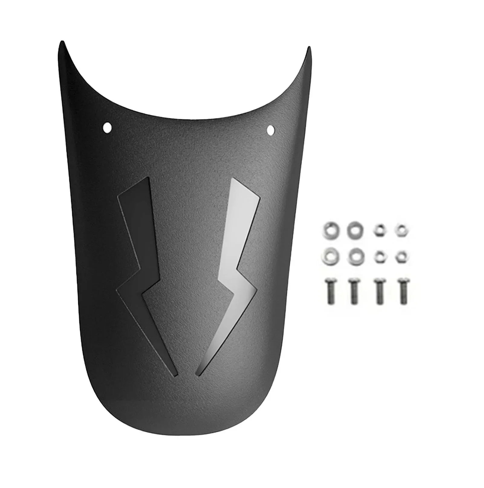 Motorcycle Front Mudguard Plastic Excellent Toughness Unique Pattern Motorcycle Mud Flaps B