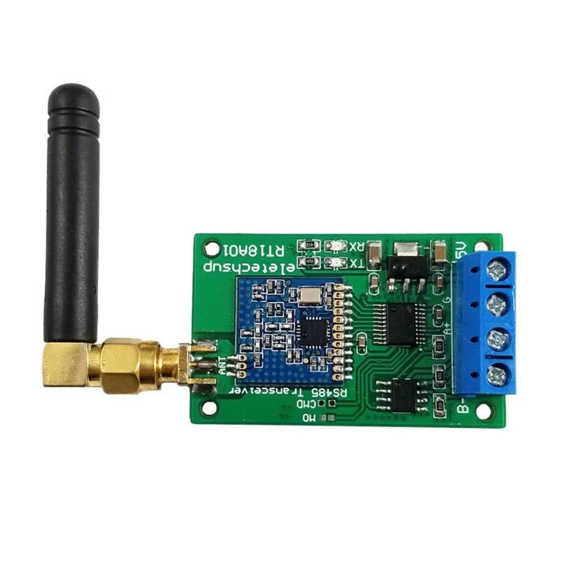 RS485 Wireless Repeater Module with 433M/868M FSK UHF, Transparent Transmission and Multiple Applications