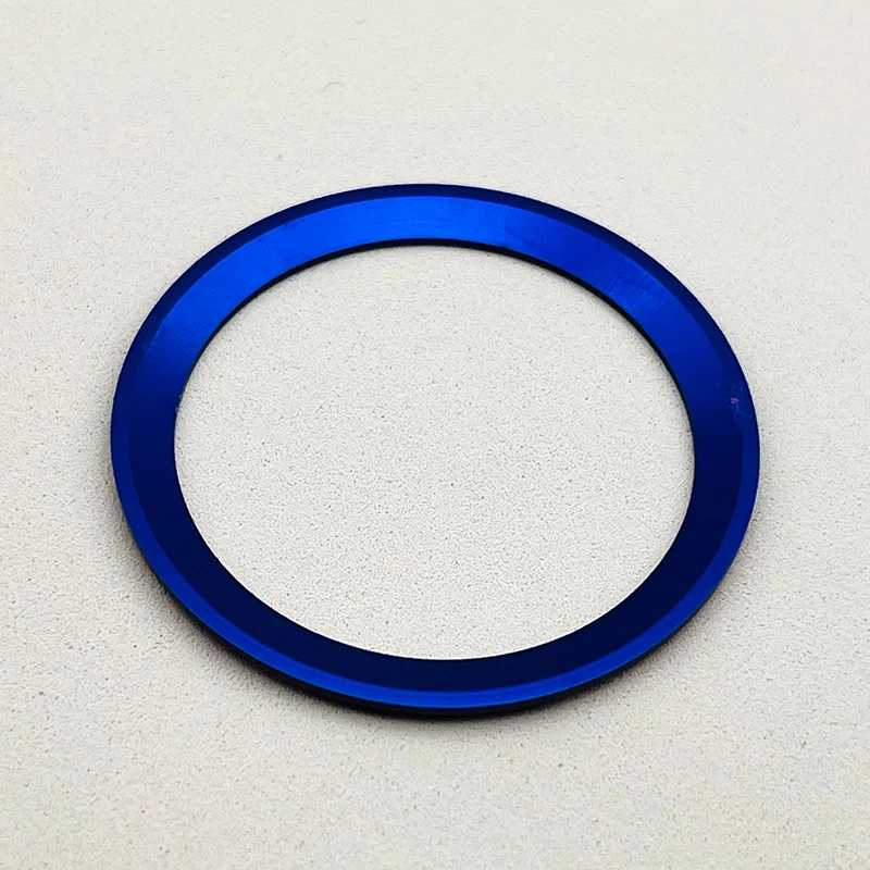38mm Blue Luminous Sloped Ceramic Bezel Insert Ring Inner Diameter 30.5mm Fit GMT Men Mechanical Watch Replacement Repair Parts