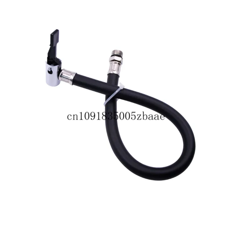 Car Tire Inflator Extension Hose Air Chuck Connector Tire Pressure Gauge Tube Accessories