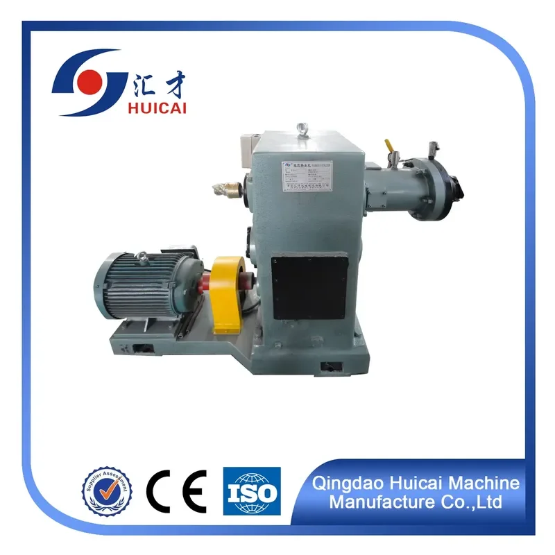 HuiCai Factory Priced High Quality Automatic Rubber Extruder Machine 80kg/h Output 7.5kW Power