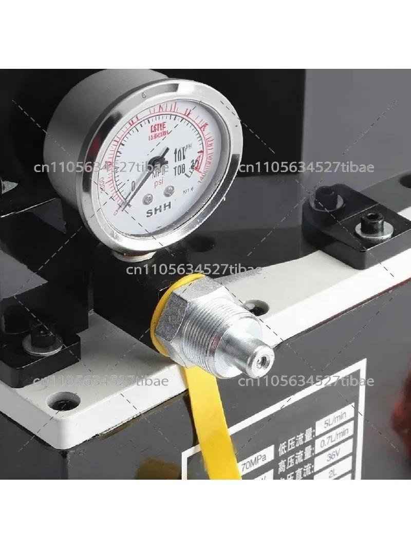 Hydraulic Electric Pump 36V Portable Rechargeable  Solenoid Valve Oil Pump Station