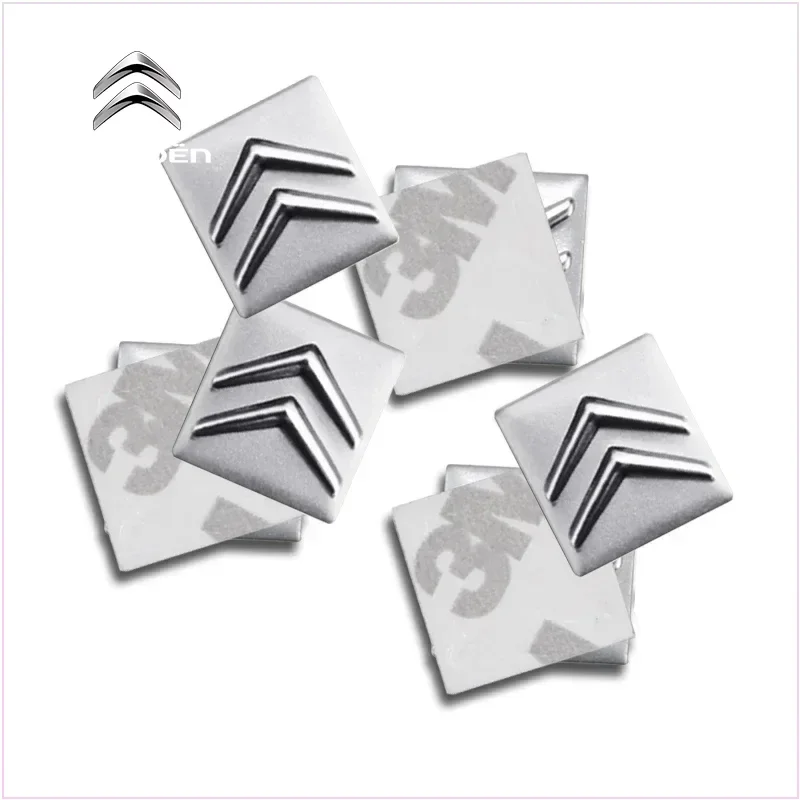Car Sticker Aluminium Auto Keys Decoration Decal Accessories for Citroen Jumpy Grand Picasso Cactus C2 C4 C3 C5 C1 Car Stickers - view 5
