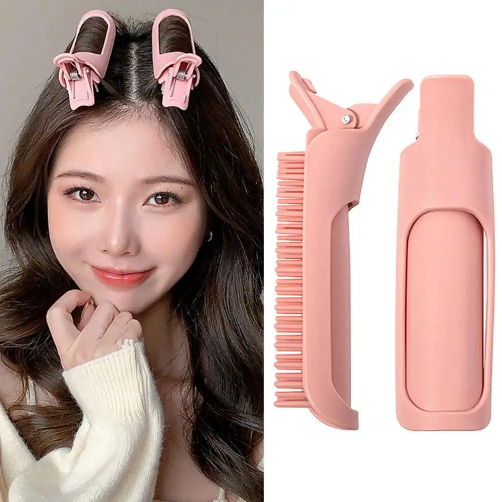 Hair Styling Clip Heatless Reusable Non-Slip Manual Curly Hair Styling Tool Natural Fluffy Hair Clip