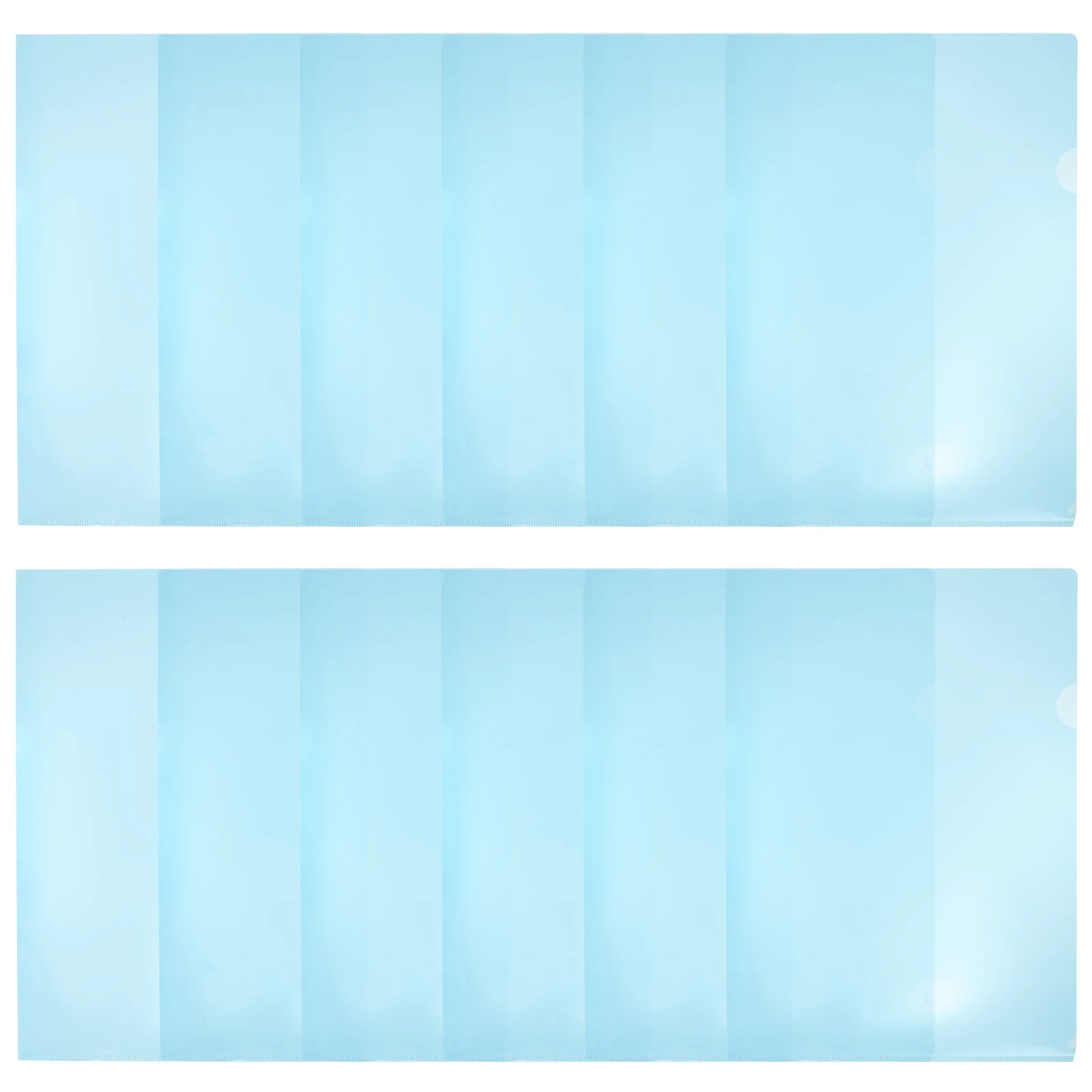 12 قطعة من مجلدات الملفات البلاستيكية الشفافة، واقيات المستندات A4، منظم الأكمام الورقية، ملحقات الدراسة المكتبية