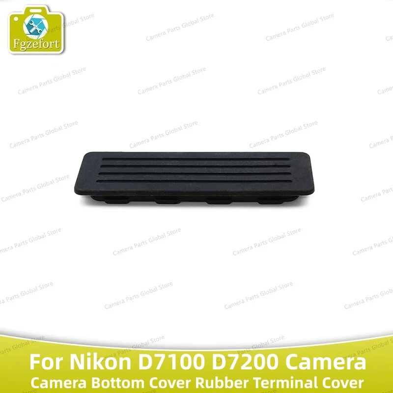 Original para Nikon D7100 D7200 cubierta del conector inferior agarre batería tapa de goma tapa puerta cámara reemplazar pieza de repuesto