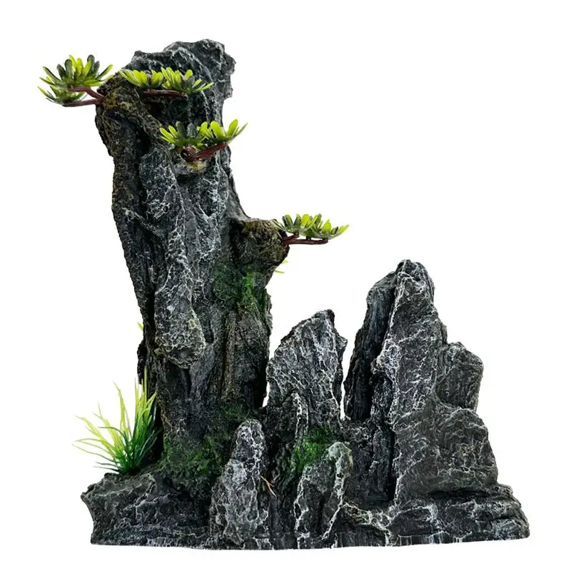 

Aquarium Rocks Aquascaping Realistic Artificial Mountain Fish Tank Rocks Decor Fish Tank Rocks Decor Decorative Aquarium