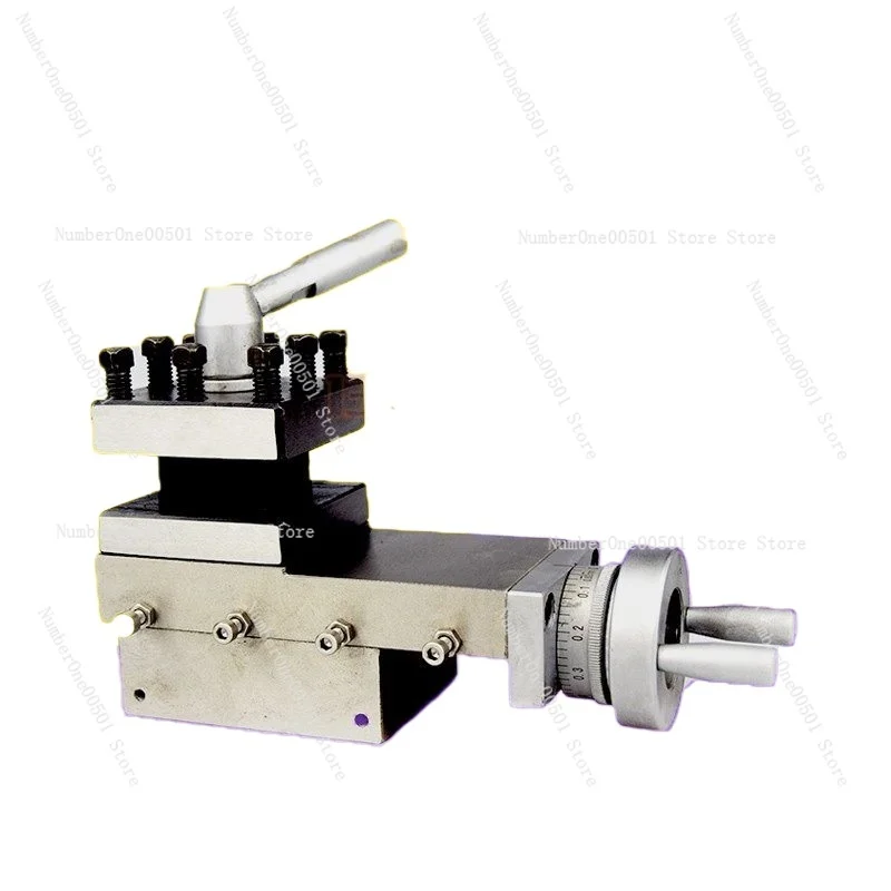 Mini Lathe Tool Post Compound Slide Assembly Quick Change 4 Position Tool Holder Lathe Parts