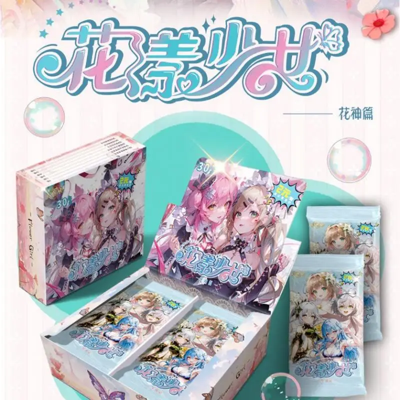 Goddess Story Flower girl EX SP PR card Kochou Shinobu Hatsune Miku Tokisaki Kurumi Beelzebul Toy collection boy Birthday gifts