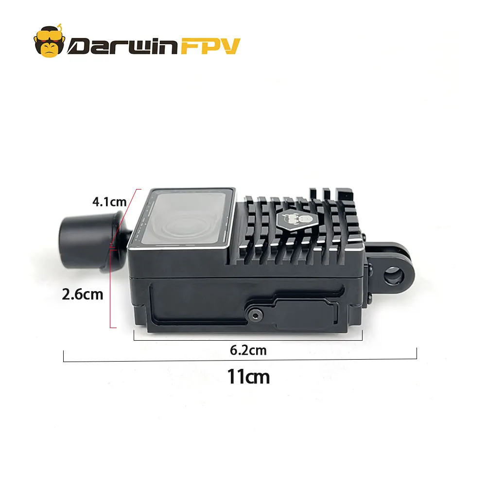 DarwinFPV DJI O3 Air Unit CNC Aluminum Alloy Case Waterproof Shell