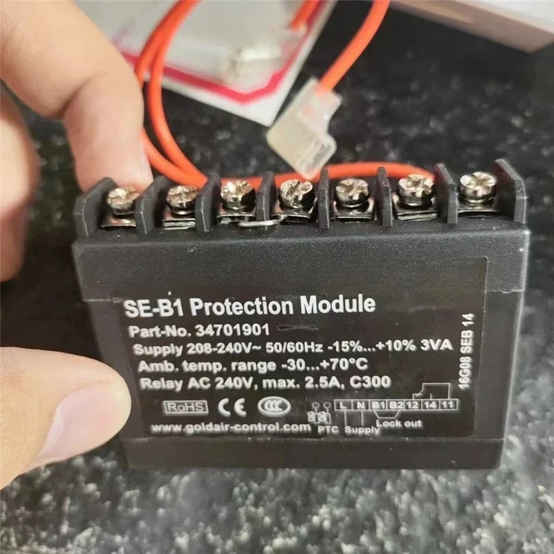 SE‑B1 Motor Protection Module 34701901 Compressor PTC Thermal Protector Refrigeration System Spare Parts