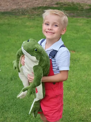 Giant Frog Stuffed Animal Soft Plush Toy 11-22 Inches Cute Huggable Cuddly Toy for Kids And Adults