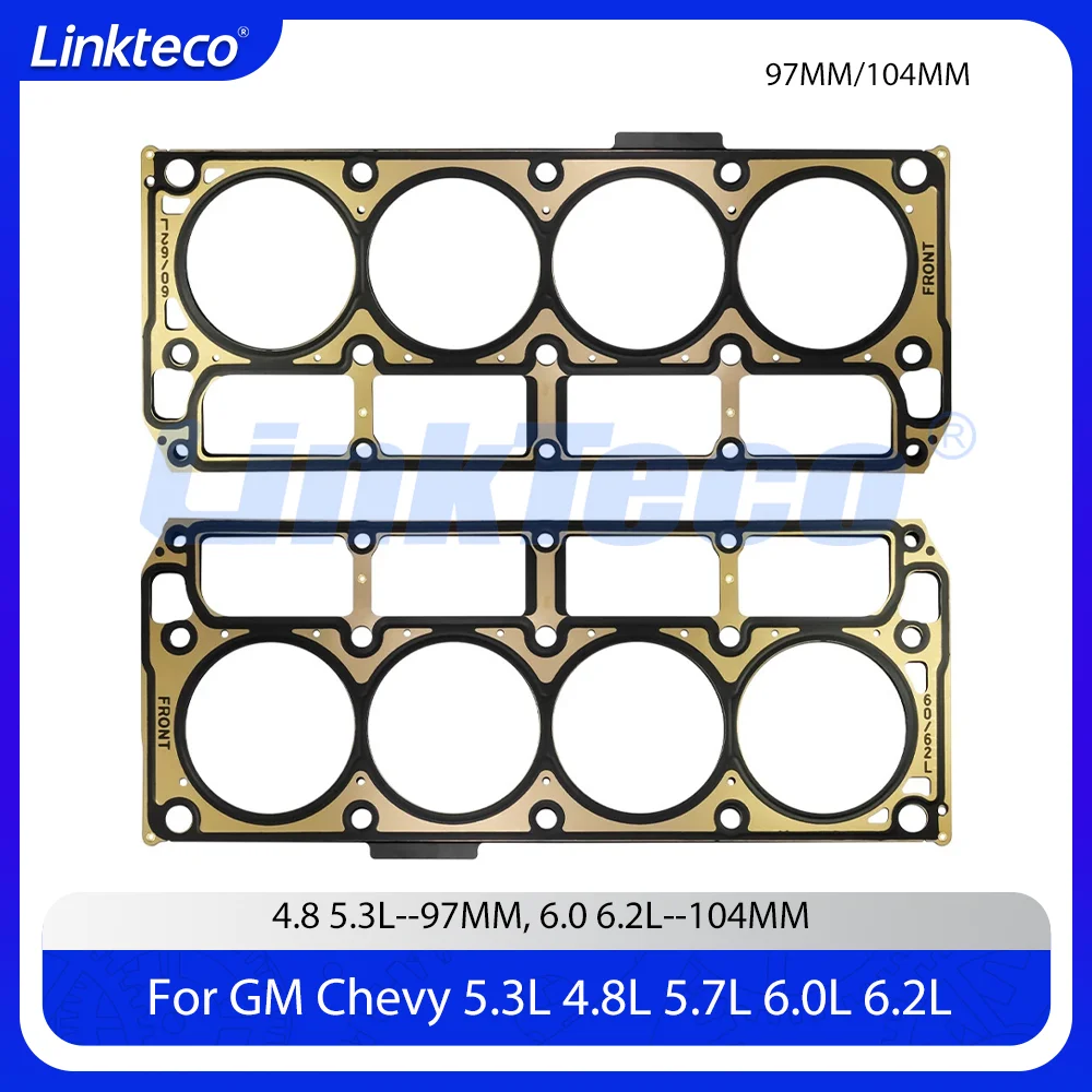 Junta de culata MLS para motor de coche Chevrolet SS Camaro Tahoe Silverado 2500 HD GMC Sierra Cadillac Escalade 4.8 5.3 6.0L V8
