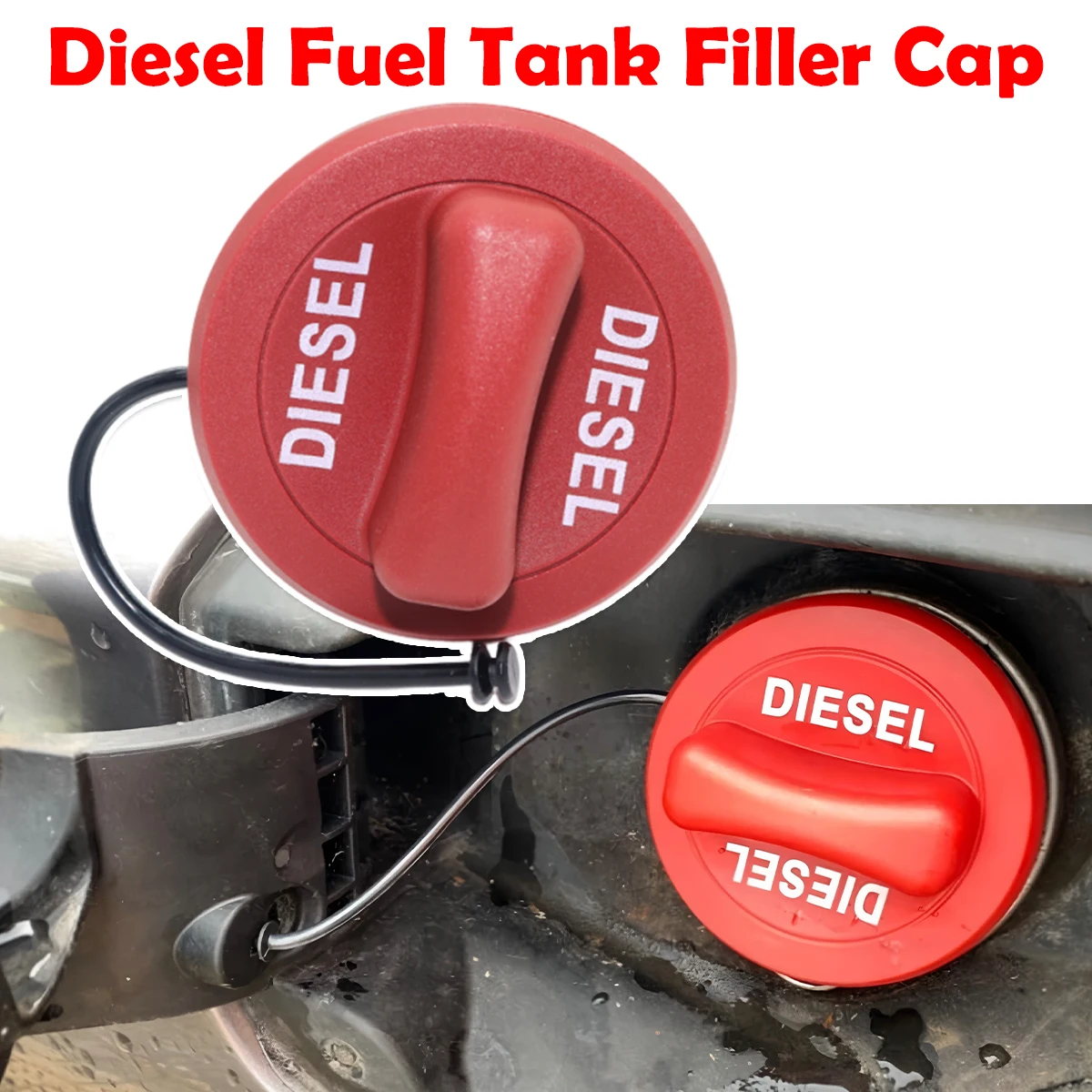

1pc Car Diesel Fuel Tank Filler Cap cover For Benz C-Class T-Model S205 2014 2015 2016-2021 A2224700105 A2224700205 A2224700605