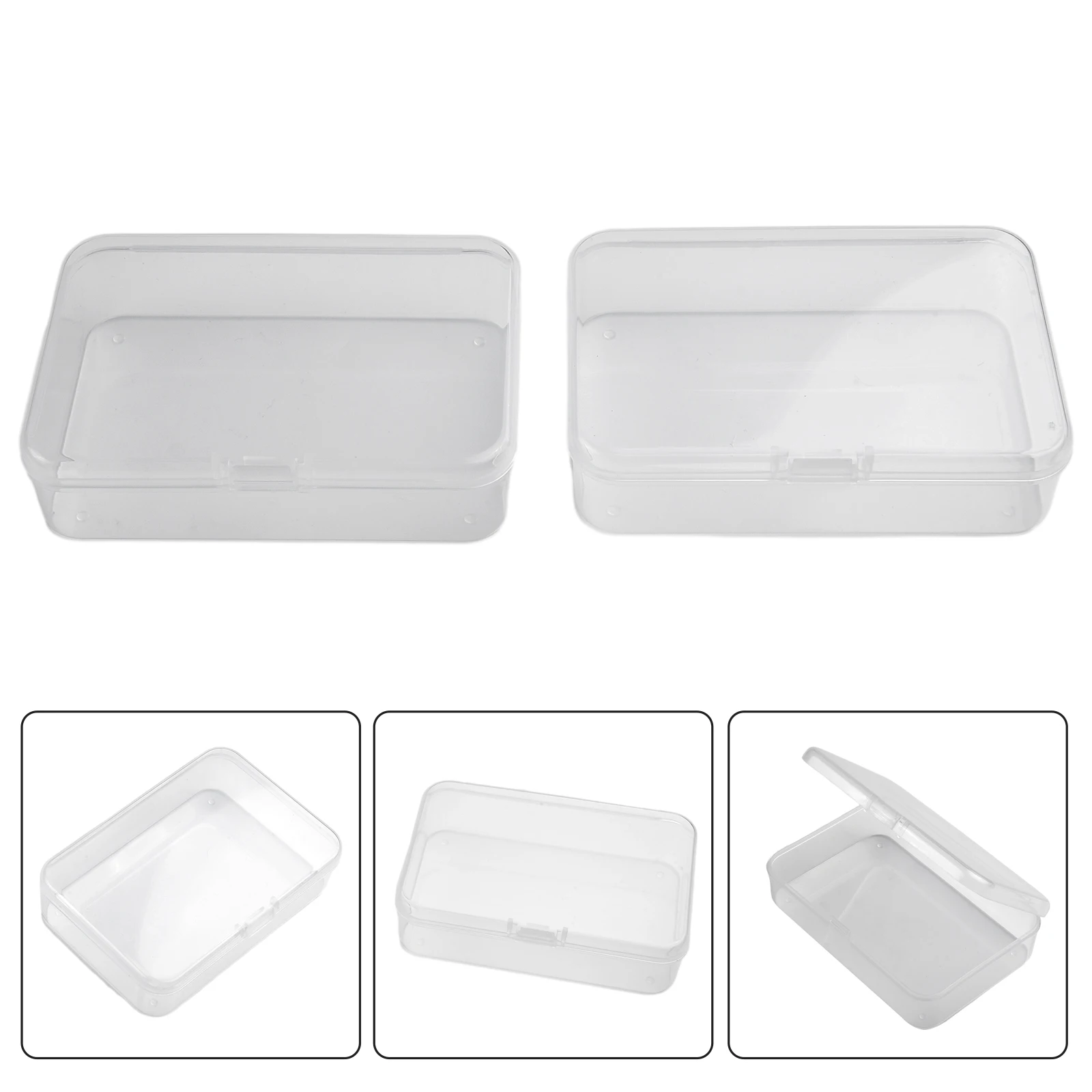 Plastic Jewelry Boxes Tool Box Adjustable Craft Organizer Storage Beads Bracelet Jewelry Boxes Packaging Storage Container