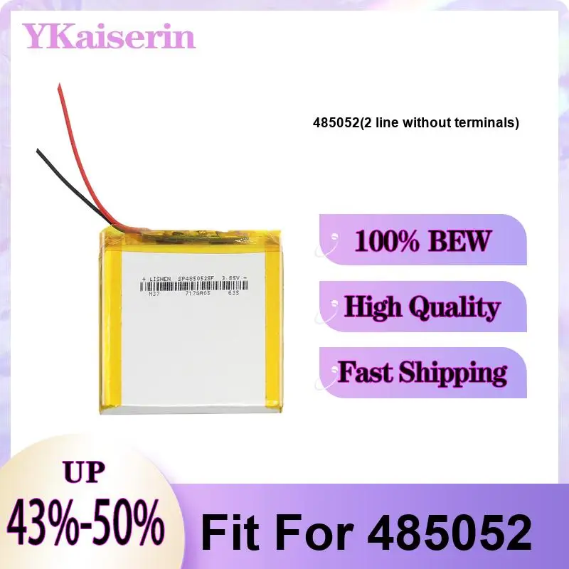 

2000Mah Battery Rapid Charging Fit For 485052 Robust 2 Line Without Terminals