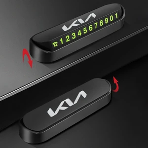 Temporary parking sticker card, phone number for Kia Picanto, Rio, Ceed, Sportage, Cerato, Soul, Sorento, Car Accessories 8 Main Sales Diffuser Ar Kia Cerato - №6