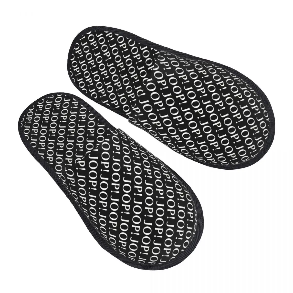 Custom Fashion Brand JOOP'S House Slippers Women Comfy Memory Foam Slip On Hotel Slipper Shoes