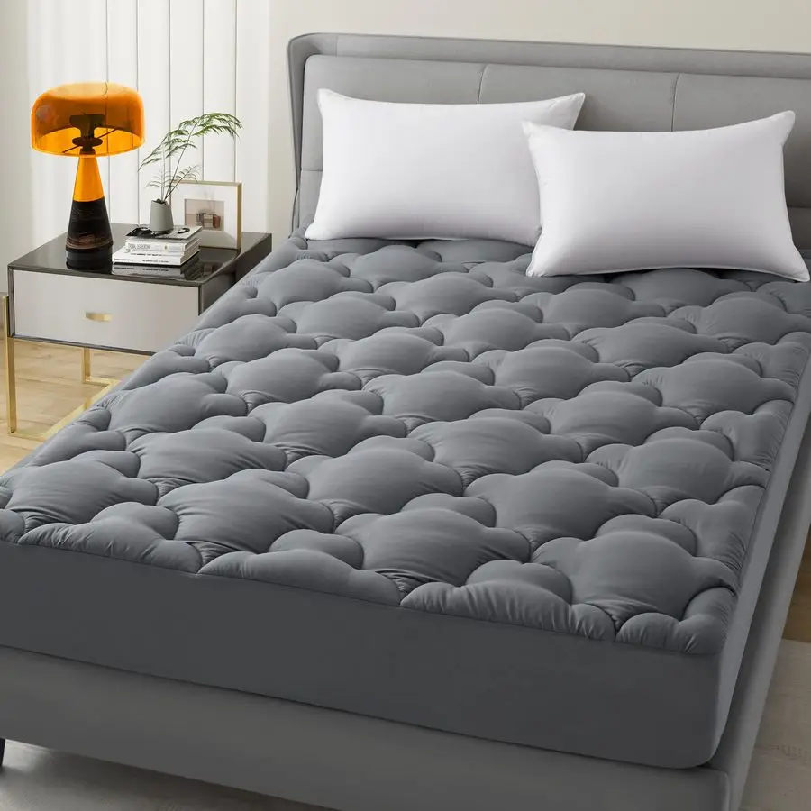 

Наматрасник-топпер King Size с утолщенным слоем Pillow Top, дышащий, с глубокими карманами, модель 821, ультрамягкий и ультраэластичный