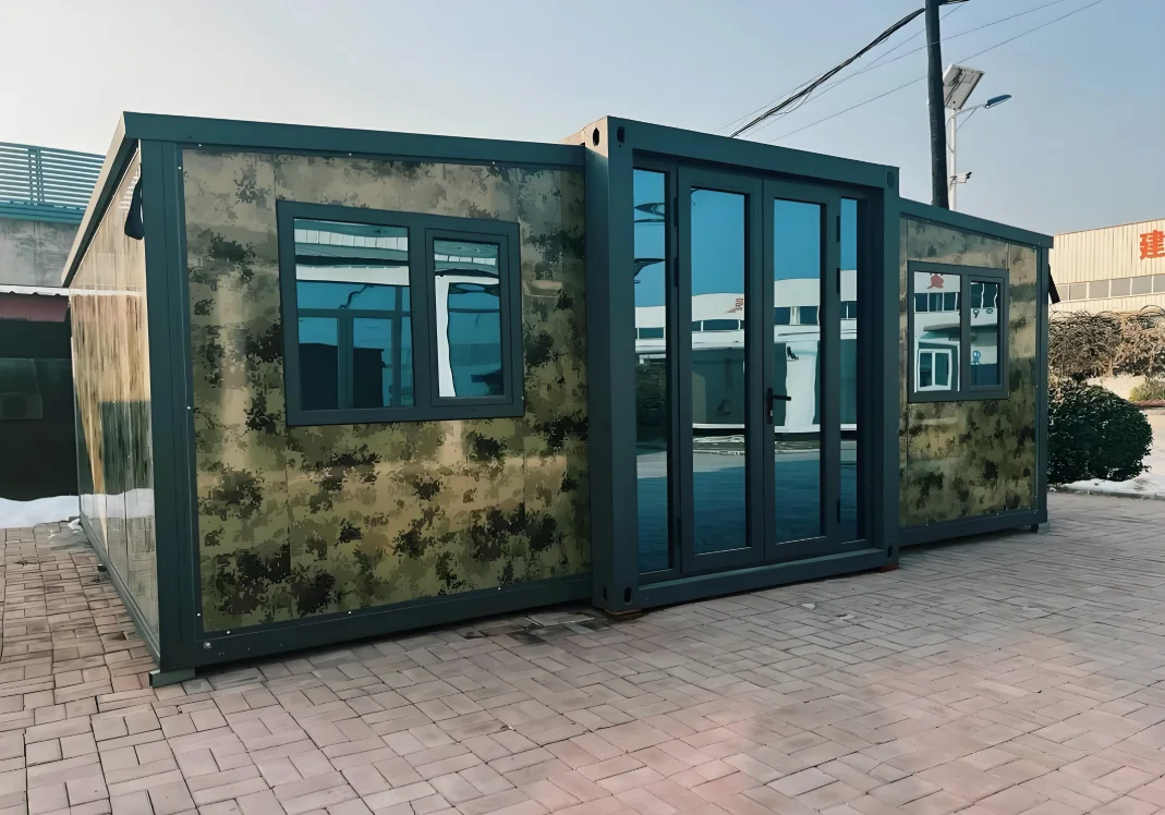 20피트 30피트 40피트 확장형 컨테이너 하우스 이동식 주택 (호텔, 사무실, 빌라, 병원, 야외용)