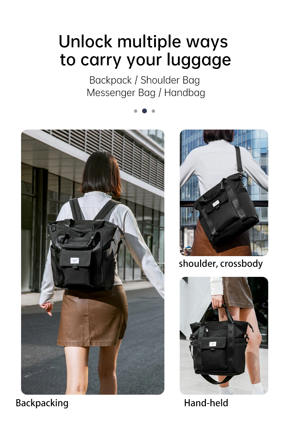 Tigernu Rucksack Taschen Für Frauen Mode Schulter Tasche Handtasche Für Mädchen Sling Taschen Weibliche Rucksack Für Reisen Für Schule Rucksack – Detail 8