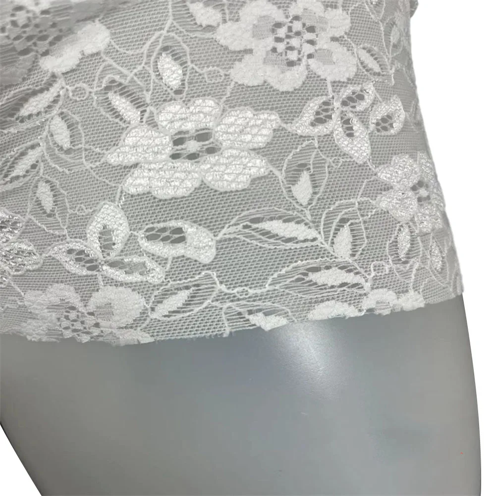 Men's Lace Pouch Bulge Mid-Waist Panties