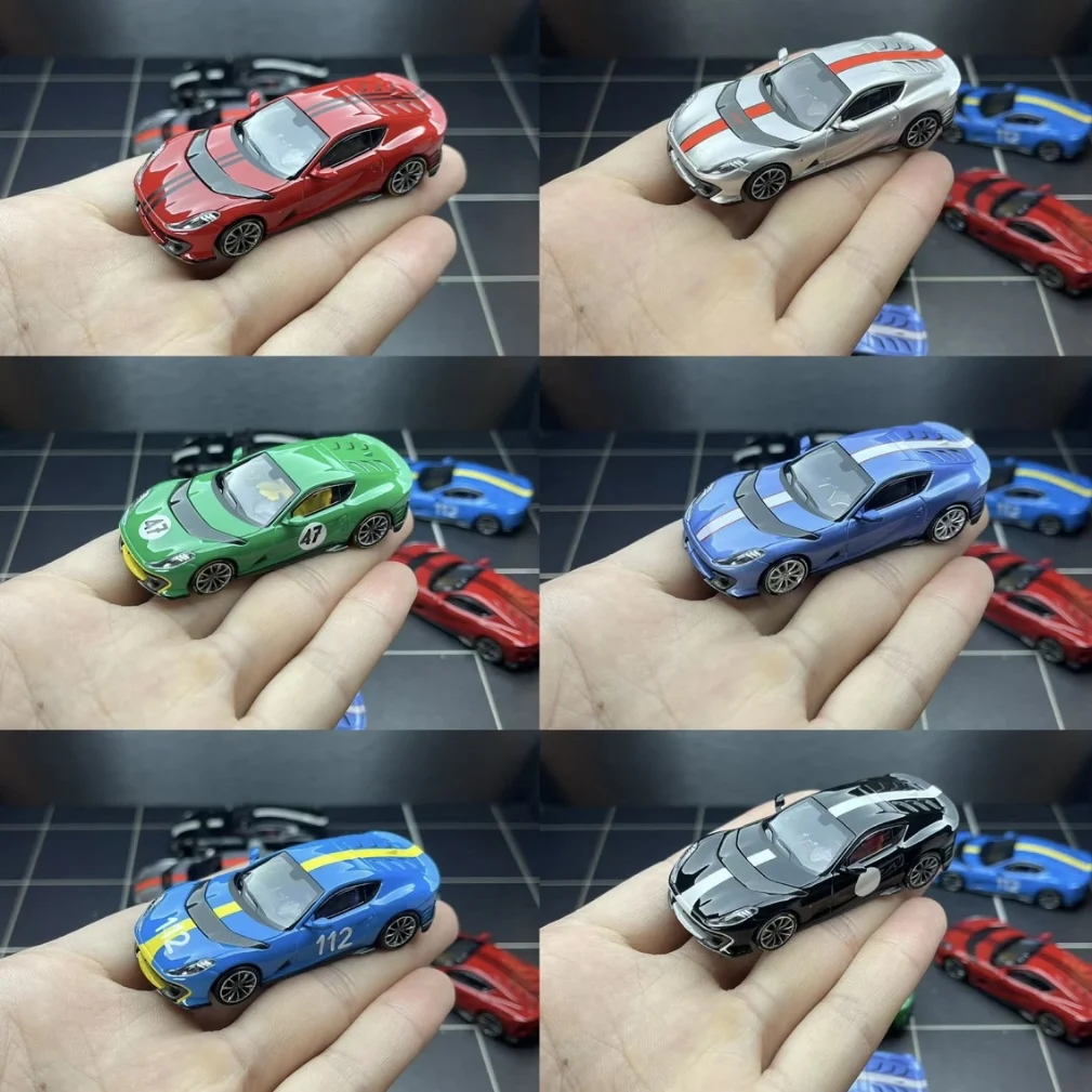 

[Мистер Ли] Модель автомобиля из сплава TOC Fumei 1:64 Prancing Horse 812C, коллекция