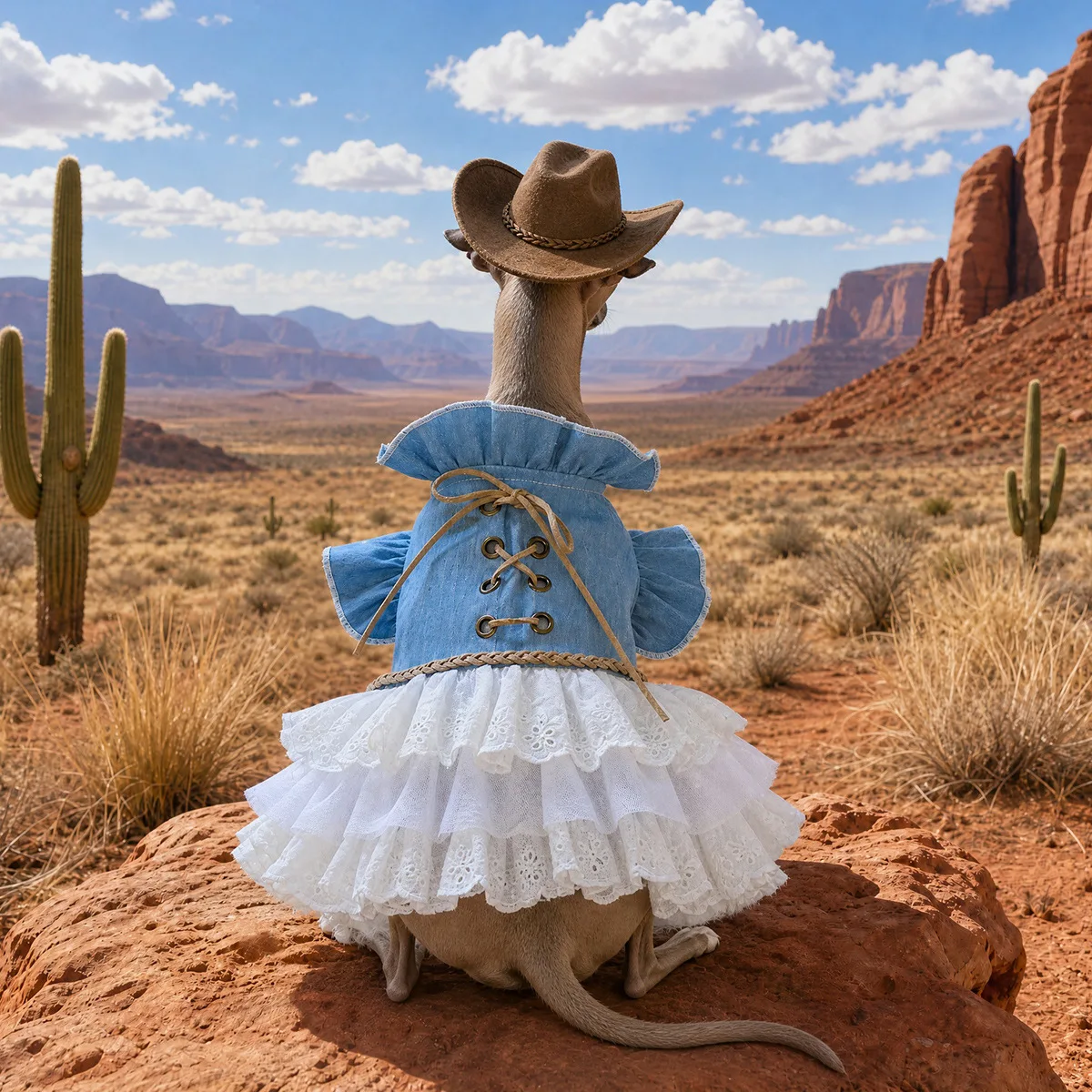 Stylish Cute and Modern Texas Cowboy Dresses for Dogs and Cats Trendy Pet Clothing That Makes Your Furry Friends Stand Out