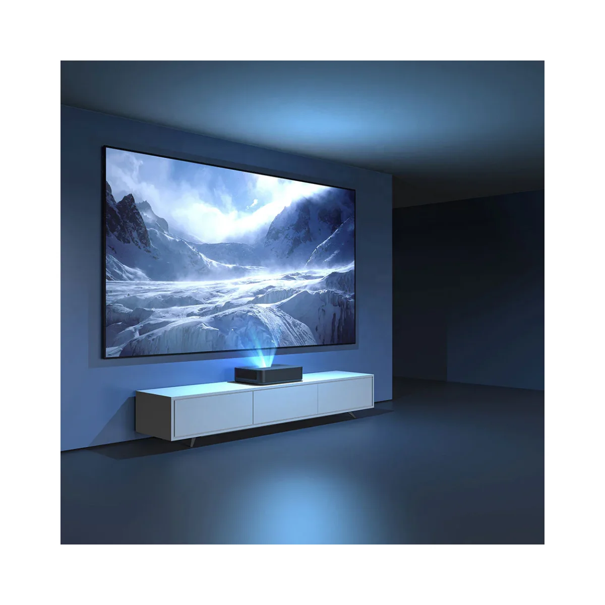 

Factory Supply 150 Inch Black Diamond Alr Screen Fixed Frame Screen, Cinema Home Theater Screen