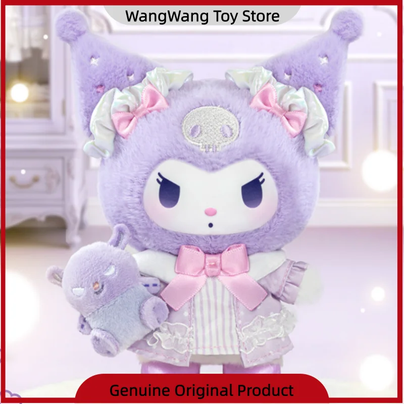 Original Sanrio Kuromi Dream Closet Series Blind Box Cute Vinyl Plush Bag Pendant Home Decor Ornaments Figure surprise Gifts view 6