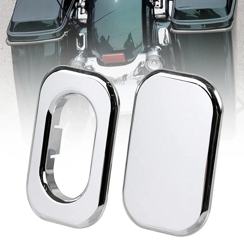 Chromen antennegataccent + vuldeksel voor Street Glide Special FLHXS vervangende onderdelenaccessoires