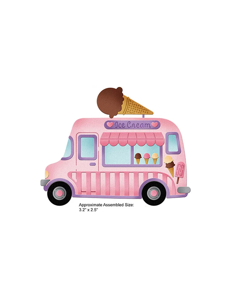 New in May 2022 Cupcakes Candy Cart Ice Cream Sundaesmetal cutting layering dies crapbook die photo album decoration card craft