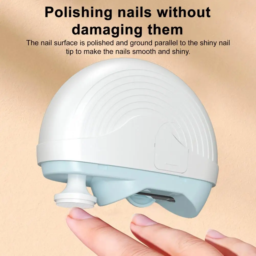 Kids Nail Clipper Electric Nail Clipper with Led Light Usb Rechargeable Automatic Nail Trimmer 3-speed Fingernail for Ages