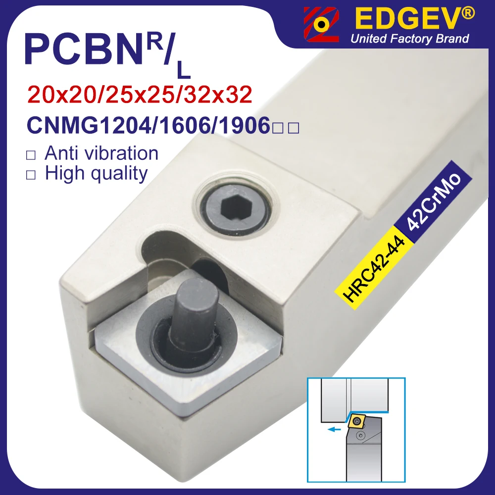 

PCBNL PCBNR PCBNR2020K12 PCBNR2525M12 PCBNR2525M16 PCBNR3232P16 PCBNR3232P19 Держатель токарного инструмента с ЧПУ для CNMG120408 CNMG190616 Карбидная вставка