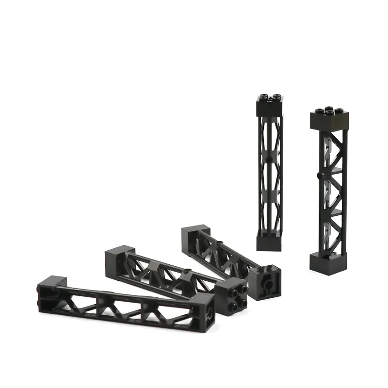 모크 빌딩 블록 58827 전신주 철제 프레임 지지대 2x2x10 거더 DIY 브릭 건축 장난감 95347 호환