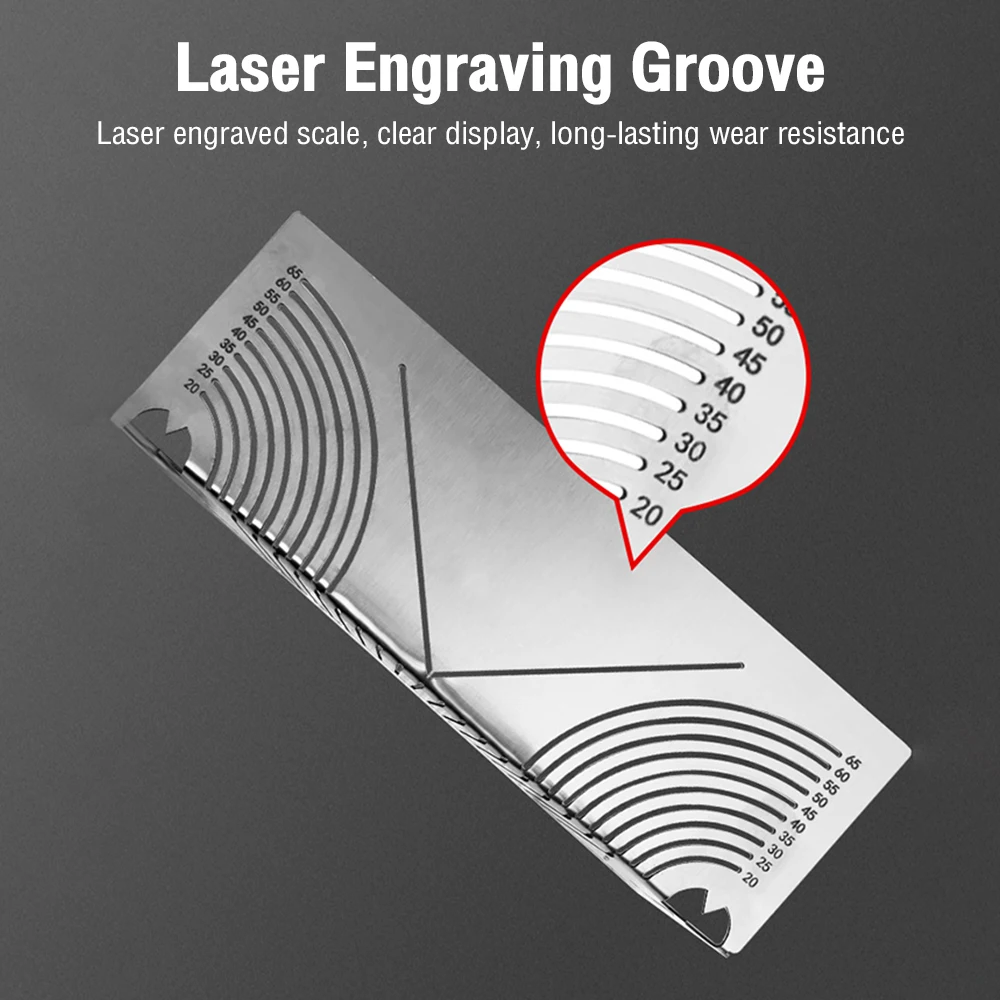 Precisionflex Angle Arc Measuring Tool Angle Arc Marking Tool Professional Auxiliary Measuring Angle marking Device