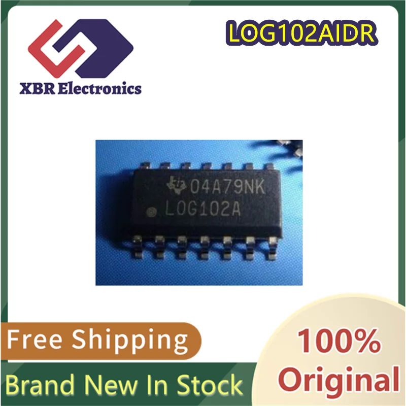 

(5/50 pieces) LOG102AIDR LOG102 silk screen LOG102A operational amplifier chip SOP14 new original electronics spot free shipping