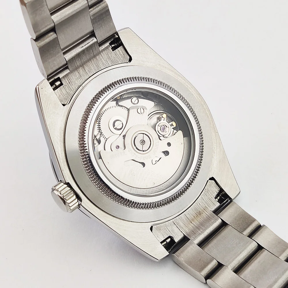 luxury 39mm watches NH34GMT Dials NH34 Stainless steel men's Watch Automatic mechanical sapphire glass waterproof 10ATM