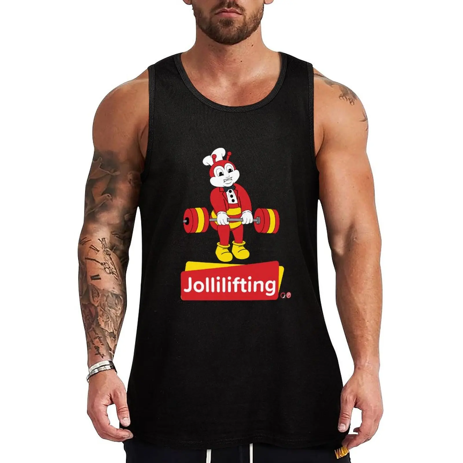 

Jollilifting Tank Top Men's gym articles t-shirts man gym accessories man sleeveless t-shirts for men