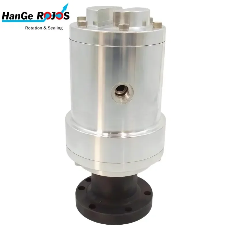 HanGe AL-MP2-DN10 Aluminum Swivels Pneumatic Rotary Joint Vacuum Air Dual-Flow 2-20 RPM 5 Bar Heavy Factory Direct Sale