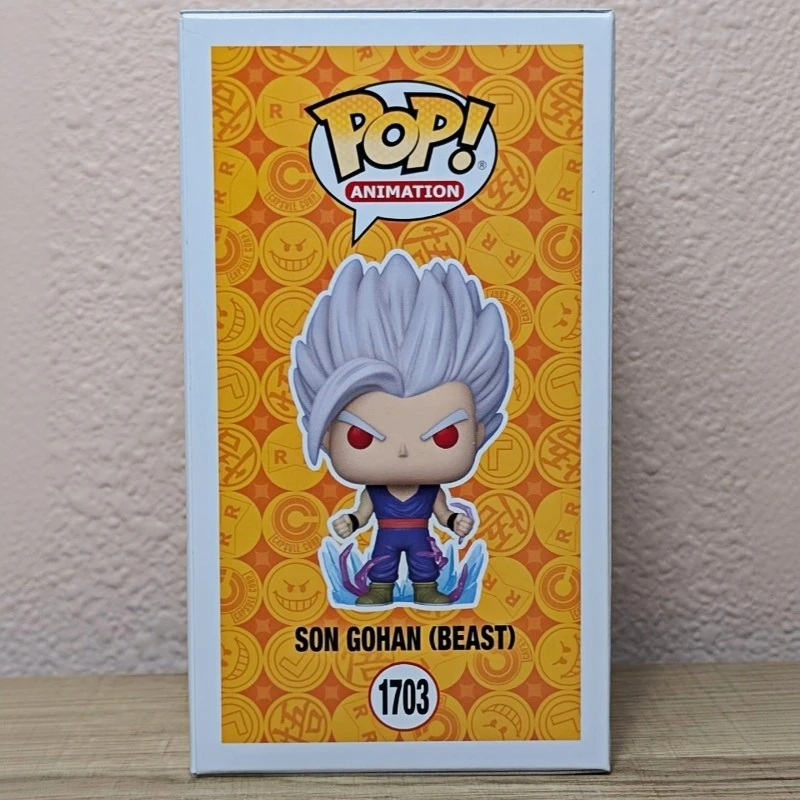 Funko Pop! Original Dragon Ball Super Hero Son Gohan Beast #1703 Vinyl Figure Anime Collectible Model Desktop Ornament Toy Gift - view 3