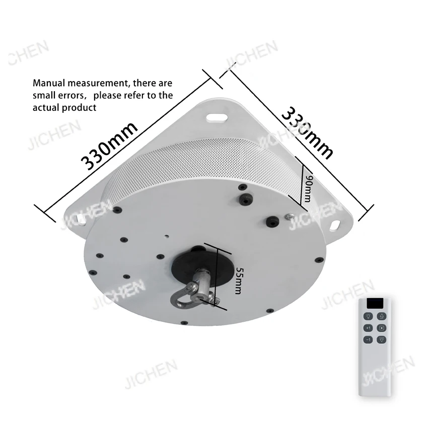 

Подвесные светильники Подъемник Пульт дистанционного управления Несущий 80 кг Коммерческое освещение Электрическая подъемная система Хрустальная лампа Лифт