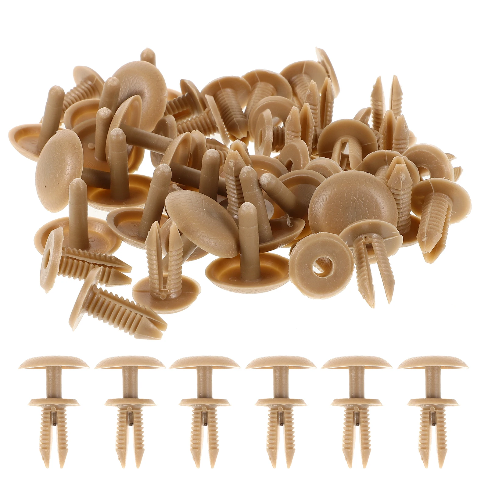 

30pcs Fasteners Expansion Secure Fixation Ideal Fit Multiple Uses Large Interior Panel Push Pin Easy