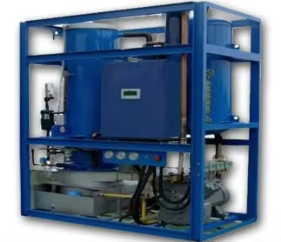 Slow Melting Tube Ice for Fisheries Meat Processing Hygienic Fresh Keeping Industrial Ice Maker Custom