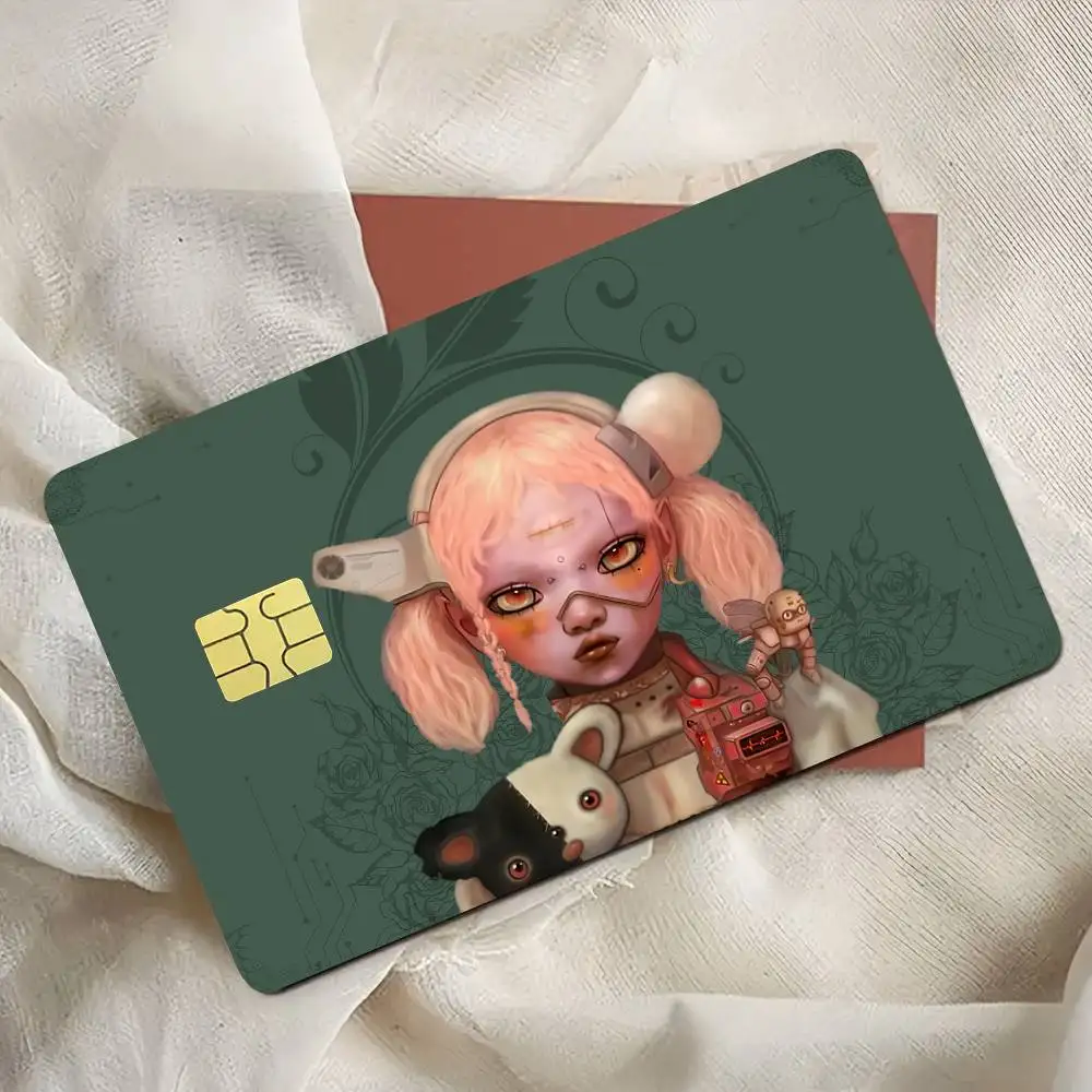 Band B-Bring Me The Horizon Credit Card Skin Stickers for Bank Card Bus Metro Card Sticker Waterproof Gift
