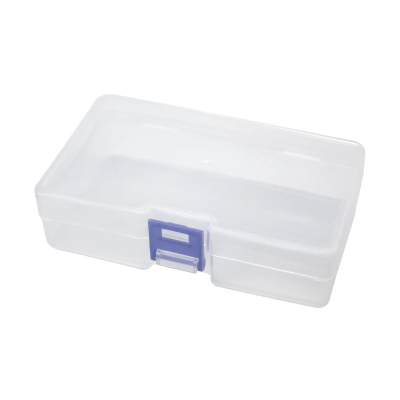Transparent Lock Box Small Item Storage Box Fishing Gear Accessories Box Plastic material